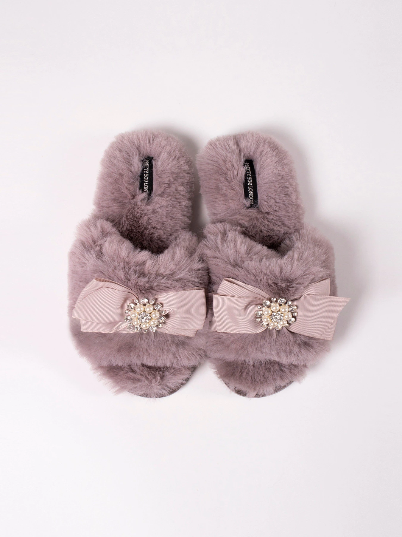 Тапки Pretty You London модель Anya Mink Фото