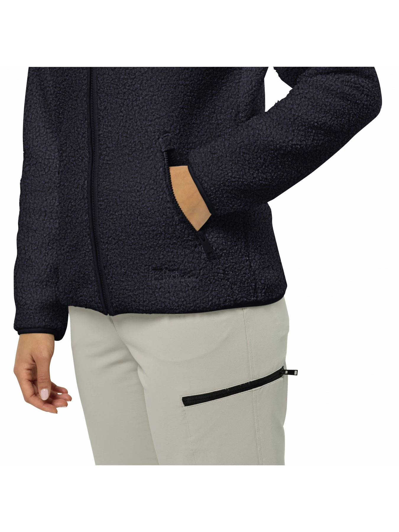 Худи и свитшоты Jack Wolfskin High Curl модель 1708732_1010 Худи и свитшоты Jack Wolfskin High Curl модель 1708732_1010 Фото