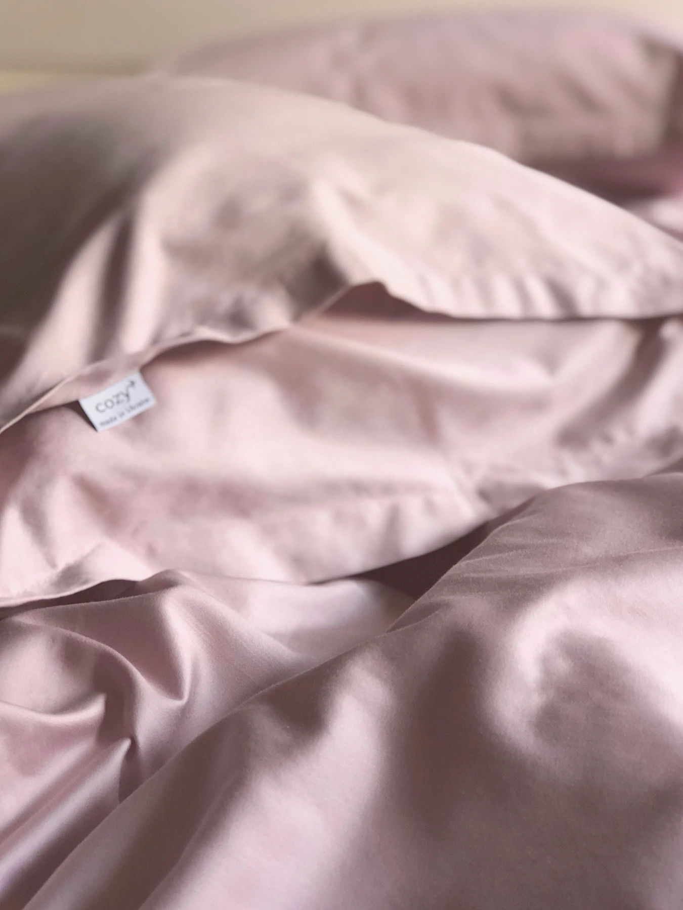 Наволочка класична рожева Cozy модель 7906428 Наволочка класична рожева Cozy модель 7906428 Фото