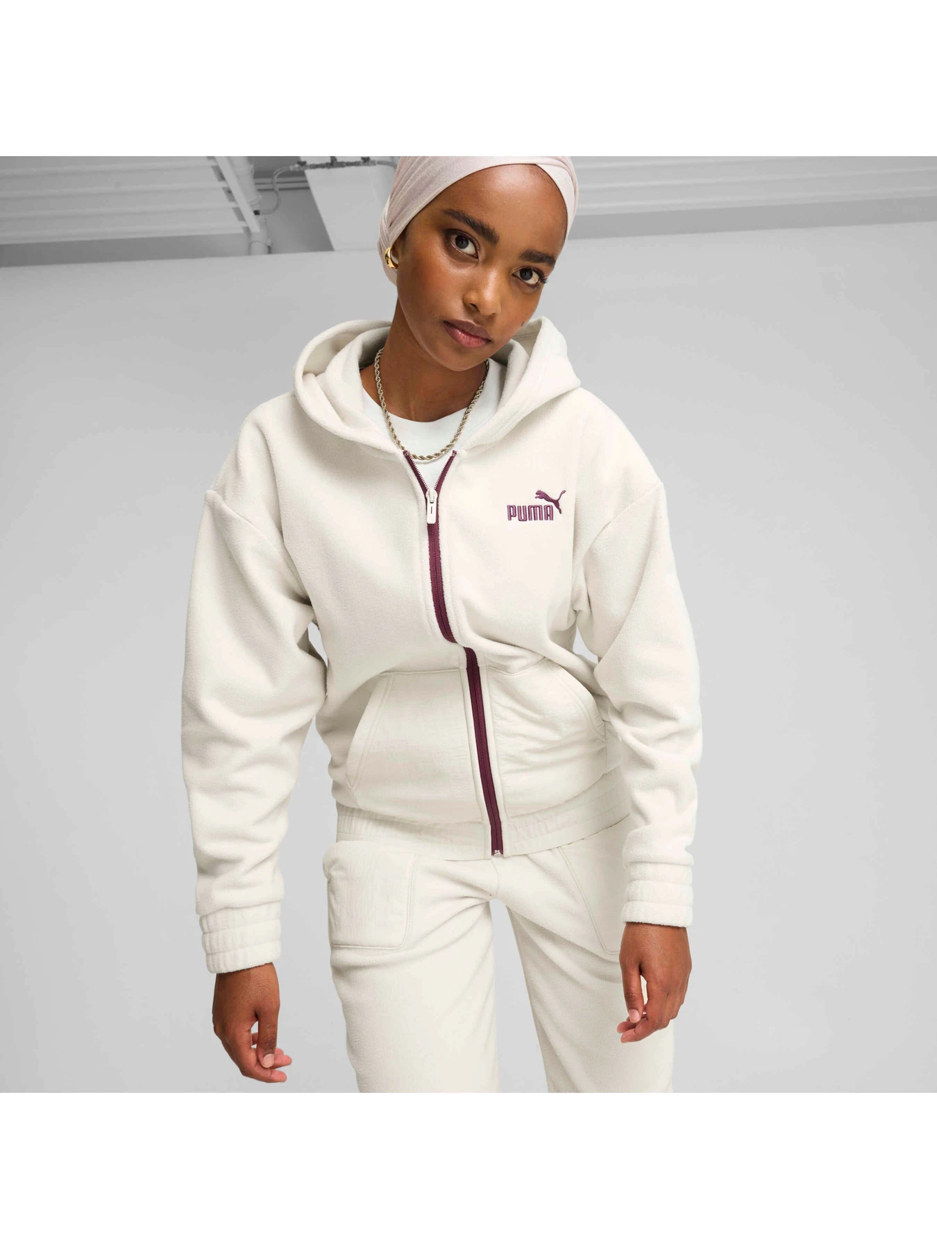 Худи и свитшоты PUMA Ess Elevated Full-zip Hoodie модель 685315 Фото
