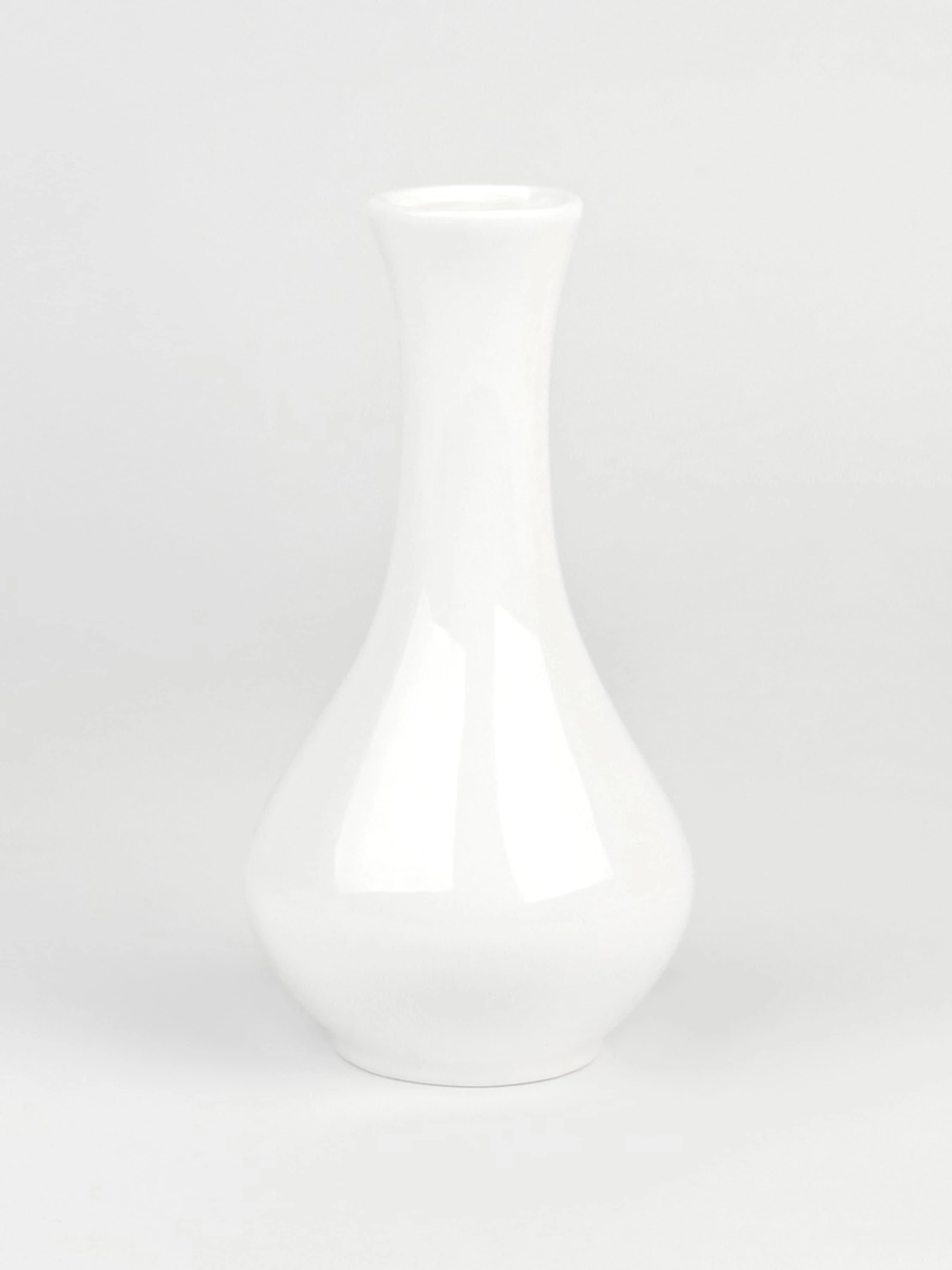 Ваза для цветов фарфоровая "Жемчужина" белая MBM HOME модель DH-FLOWERS-30 WHITE Ваза для цветов фарфоровая "Жемчужина" белая MBM HOME модель DH-FLOWERS-30 WHITE Фото