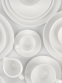 Тарелка "Луч" белая MBM HOME модель KP-109 WHITE Фото