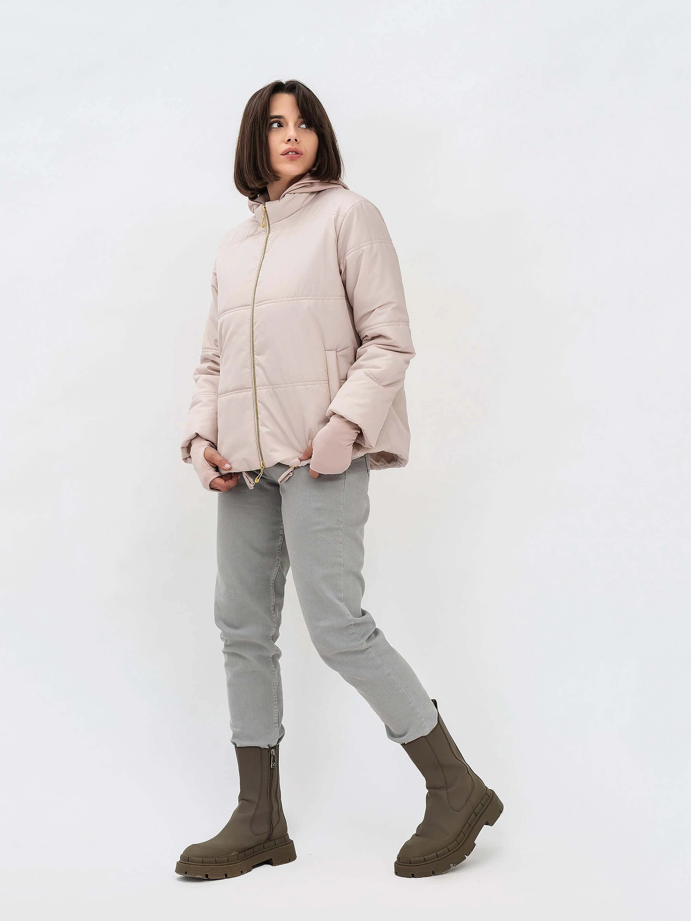 Куртки и дубленки Lesia модель Levern02BeigeWJCKTLS Фото