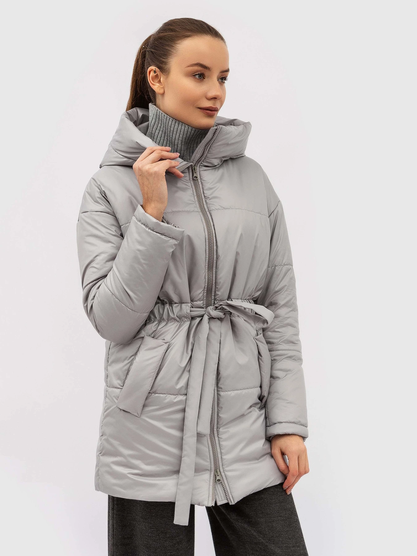 Куртки та дублянки Lesia модель Yebrel01GrayWJCKTLS Фото