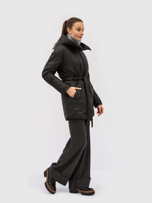 Куртки та дублянки Lesia модель Yebrel02BlackWJCKTLS Фото