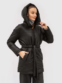 Куртки та дублянки Lesia модель Yebrel02BlackWJCKTLS Фото