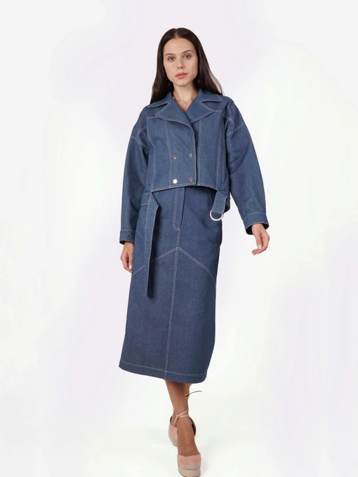 Куртки та дублянки Lesia модель AdaherBlueWJCKTLS Фото