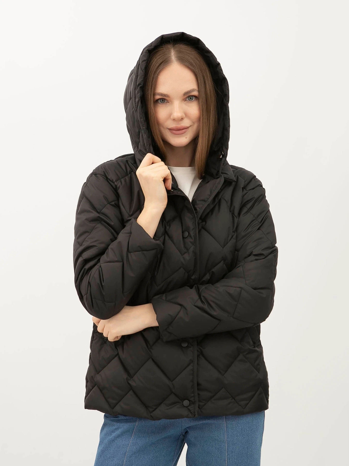 Куртки и дубленки Lesia модель 24107207BlackWJCKTLS Фото