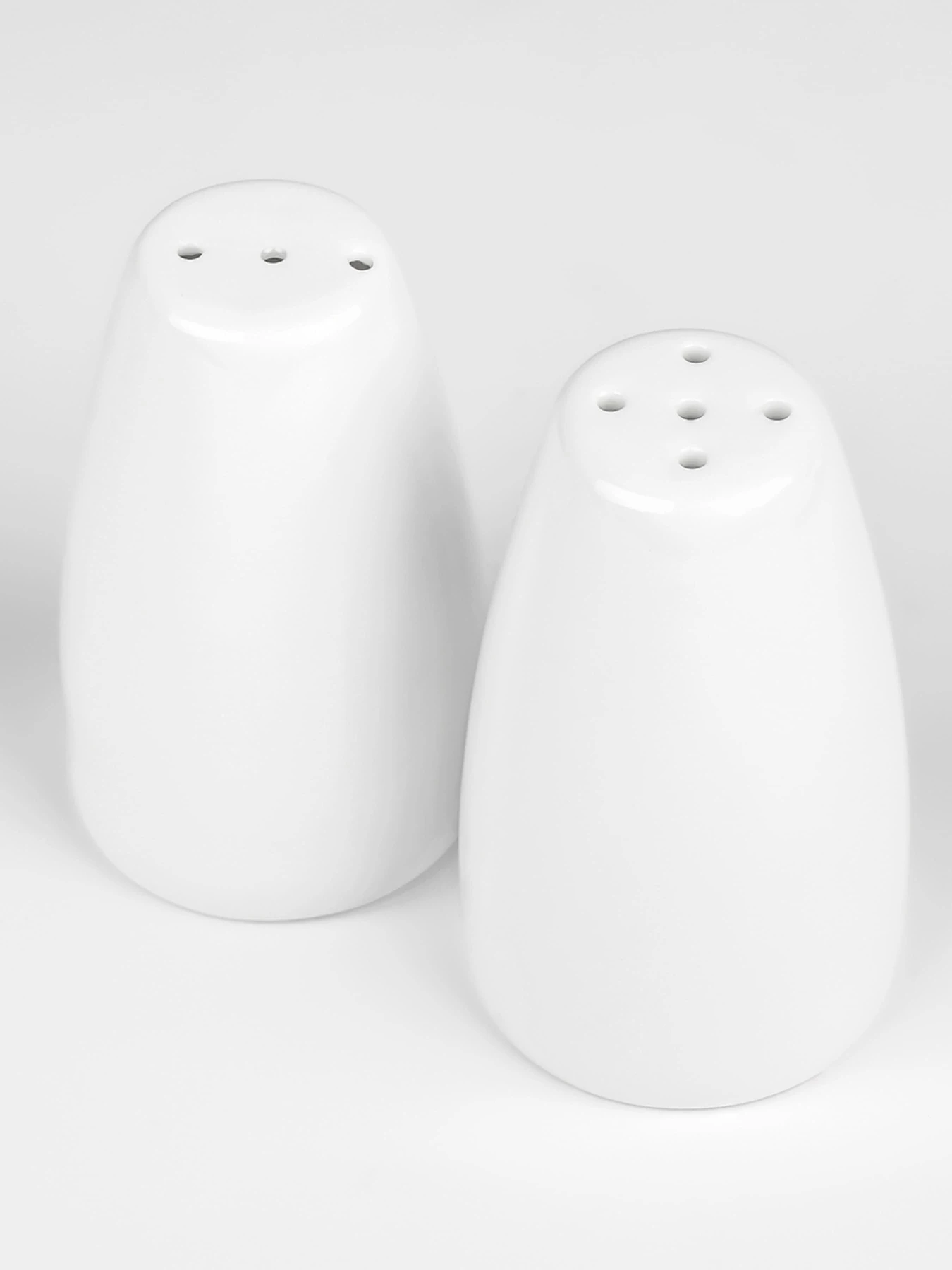 Солонка "Жемчужина" фарфоровая белая MBM HOME модель KP-106 WHITE Фото