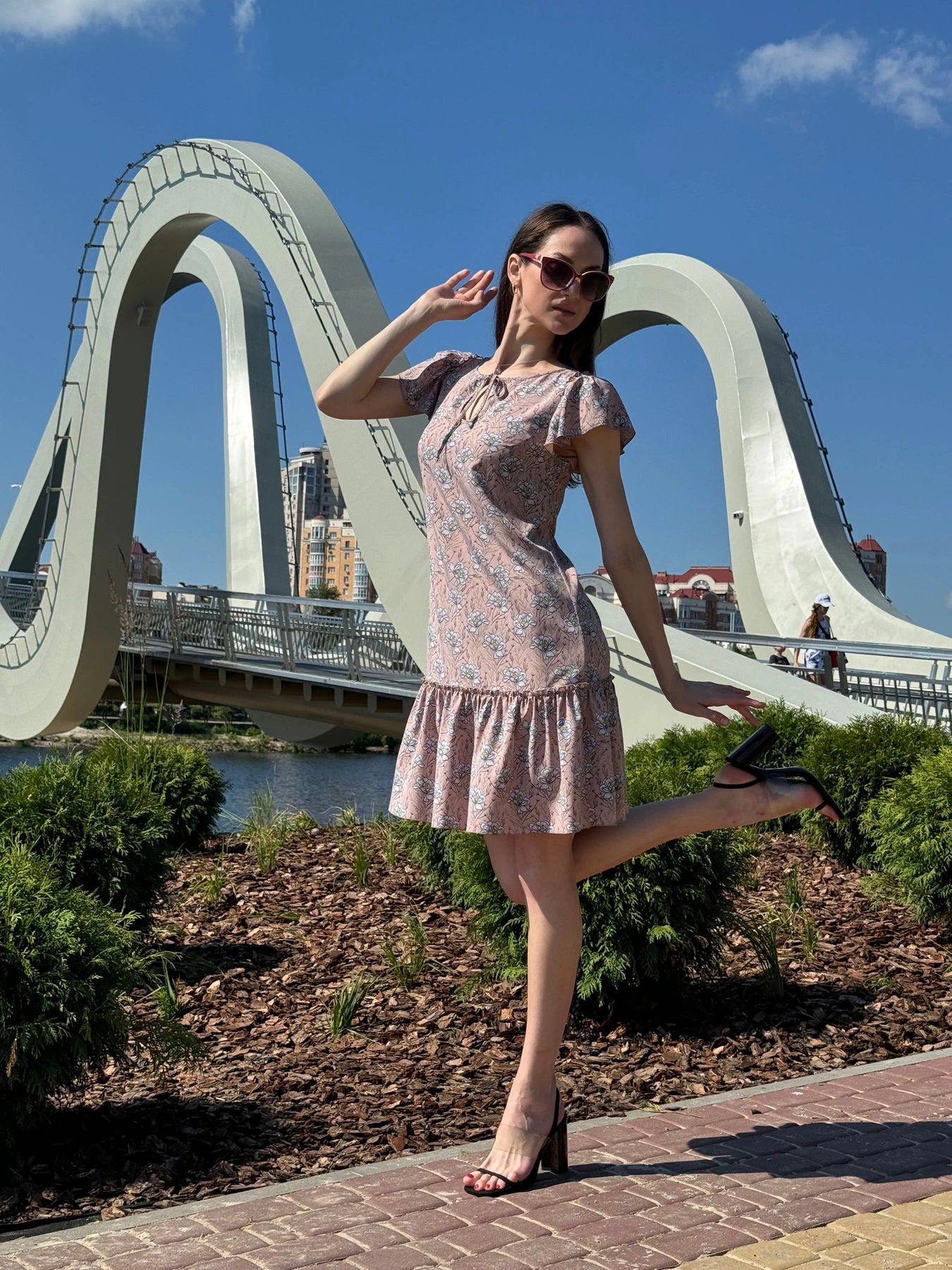 Платья CAT ORANGE модель 5787 Платья CAT ORANGE модель 5787 Фото