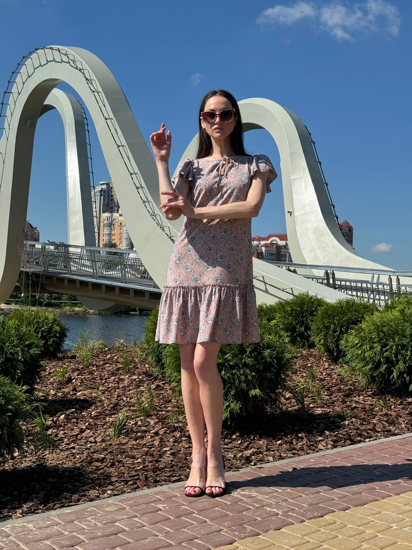 Платья CAT ORANGE модель 5787 Платья CAT ORANGE модель 5787 Фото