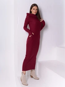 Сукні ISSA Plus модель 14926_бордовый Фото
