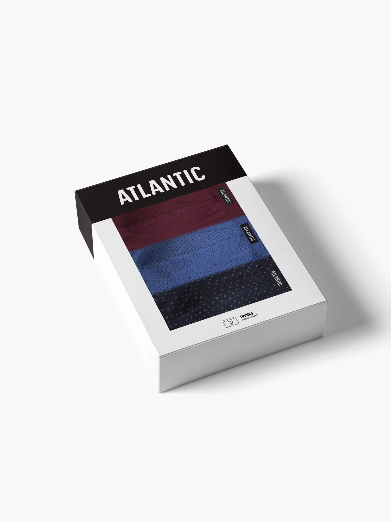 Нижнее белье Atlantic модель 3MH-197_NIE_CAB_GRA Нижнее белье Atlantic модель 3MH-197_NIE_CAB_GRA Фото