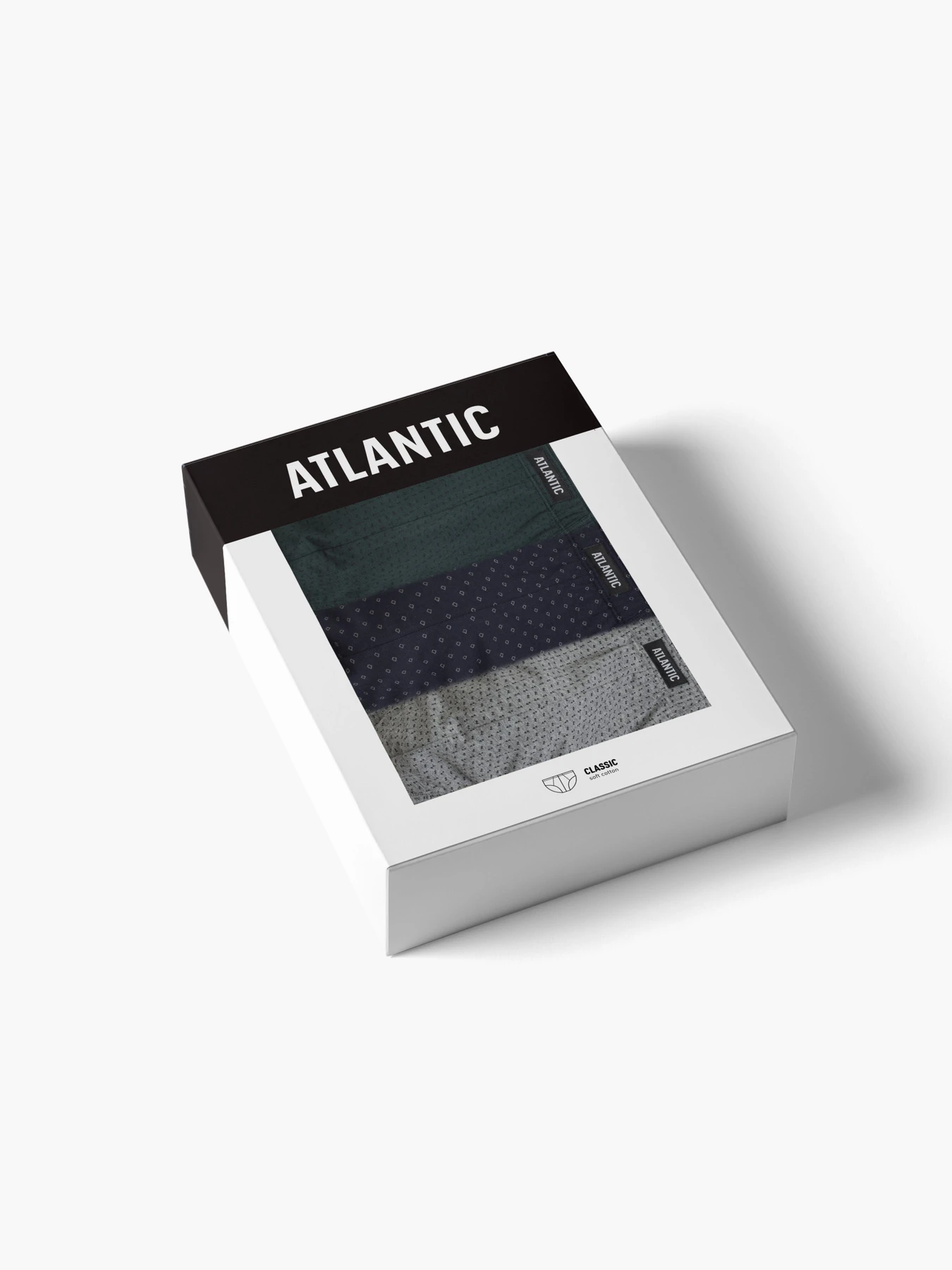 Нижнее белье Atlantic модель 3MP-179_SZM_CZA_SZG Фото