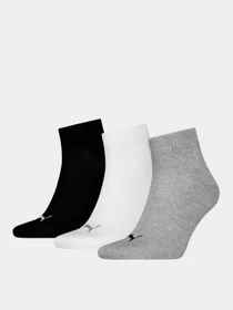 Носки и гольфы PUMA Unisex Quarter Plain 3p модель 938589 Фото