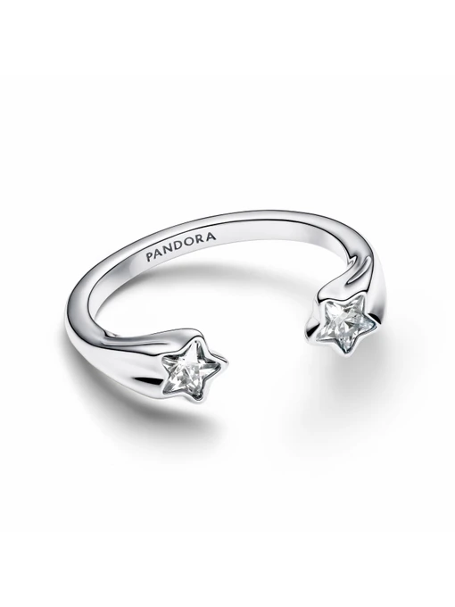 PANDORA Каблучки колір срібний фото 2