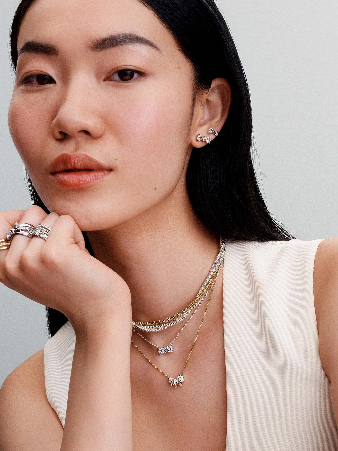 Кольє PANDORA модель 393509C01 Кольє PANDORA модель 393509C01 Фото