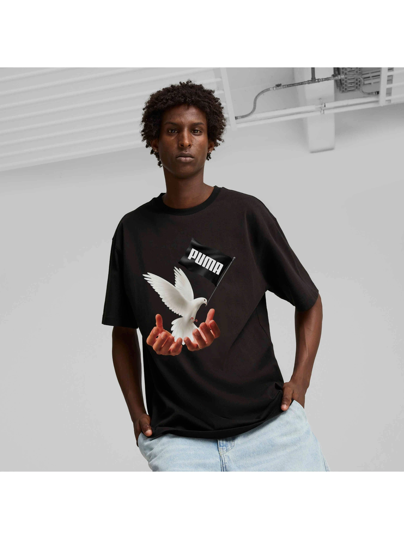 Футболки і поло PUMA x Más Tiempo Tee модель 627739 Фото