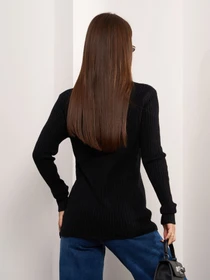 Свитры и кардиганы ISSA Plus модель WN20-659_черный Фото