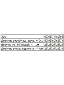 Одяг для немовлят Носи своє модель 5058-024-lxodqniki-temno-sinj Фото