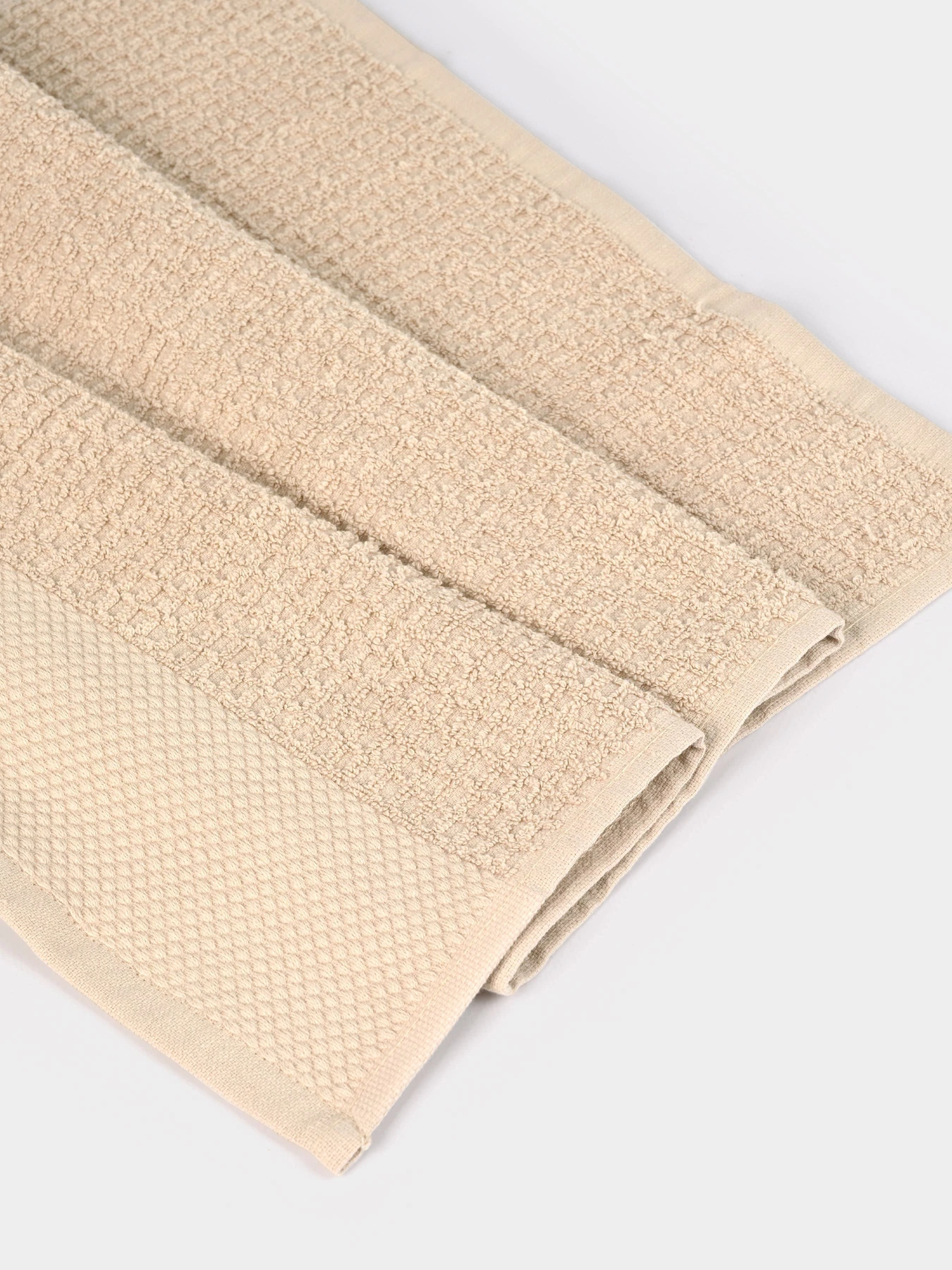 Кухонний рушник "Гостинність" бавовняний бежевий MBM HOME модель KT-12 M BEIGE Кухонний рушник "Гостинність" бавовняний бежевий MBM HOME модель KT-12 M BEIGE Фото