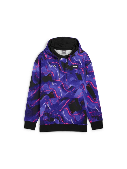 Худі та світшоти PUMA F1 Neon Energy Aop Hoodie модель 625744 Фото