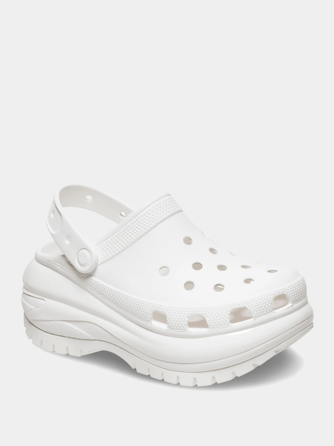 Шлёпанцы Crocs модель 207988WHI Фото
