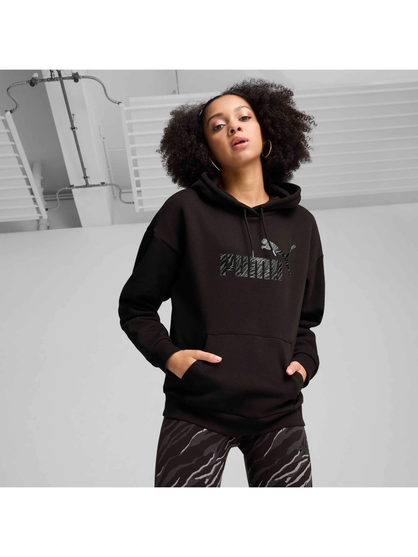 Худи и свитшоты PUMA Ess+ Animal Hoodie Fl модель 681492 Худи и свитшоты PUMA Ess+ Animal Hoodie Fl модель 681492 Фото