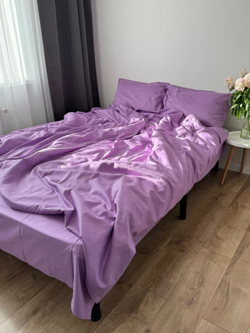 Простирадло без резинки бузок Cozy модель 9477600 Фото