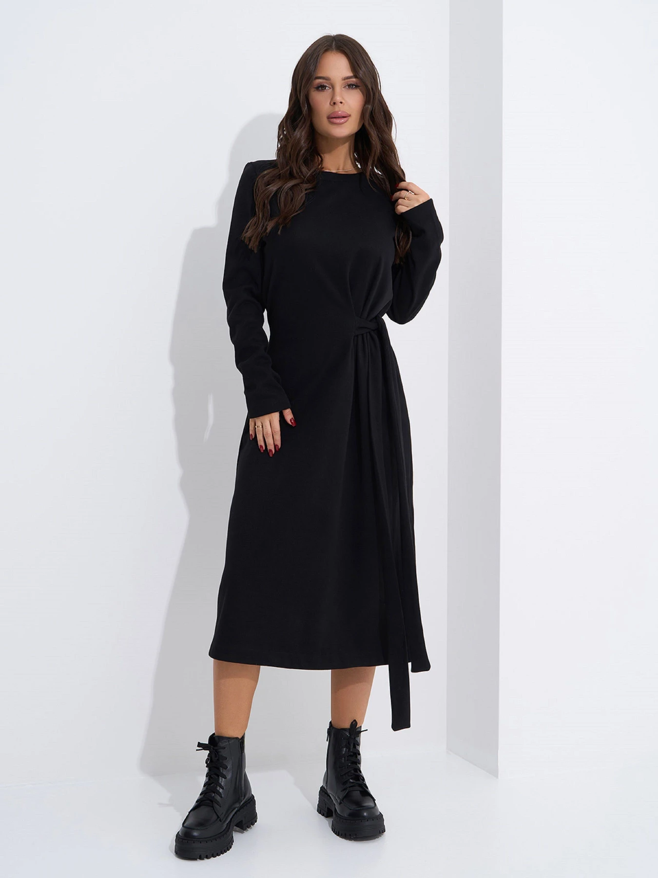 Платья ISSA Plus модель 14951_черный Платья ISSA Plus модель 14951_черный Фото
