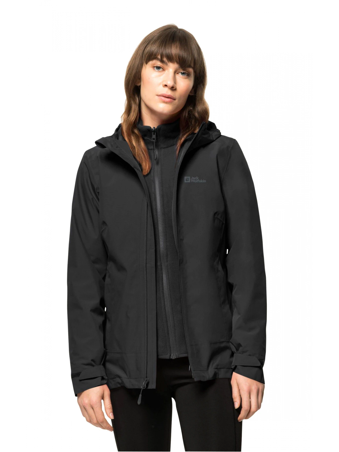 Куртки и дубленки Jack Wolfskin Moonrise 3in1 jkt w модель 1115621_6000 Фото