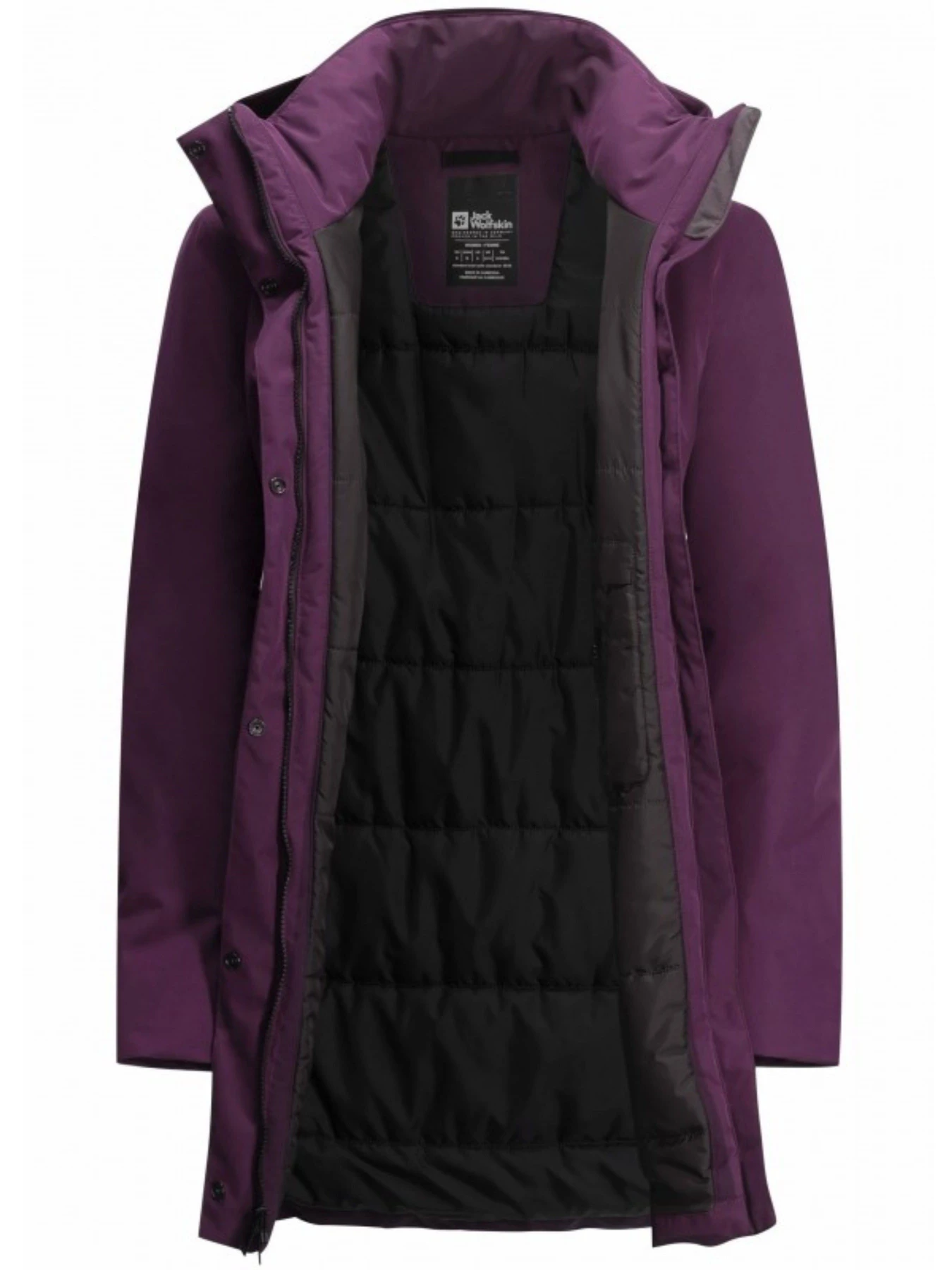 Куртки и дубленки Jack Wolfskin Salier coat модель 1116141_I0082 Фото