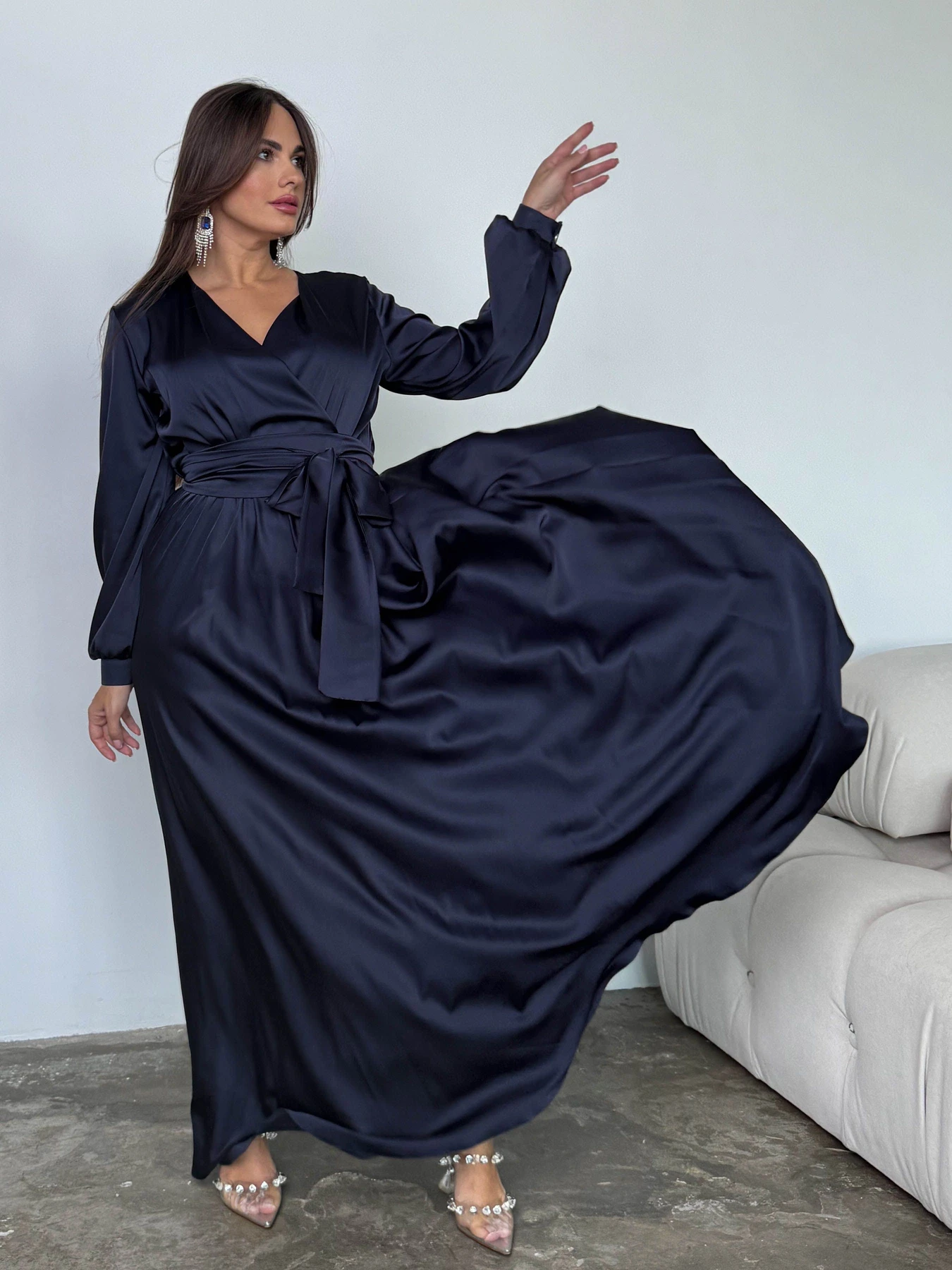 Платья Jadone Fashion модель Platie_Shiko_blue Фото