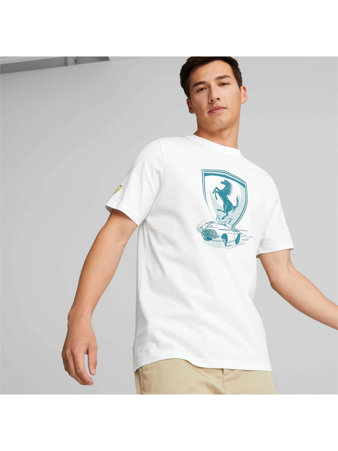 Футболки и поло PUMA Ferrari Race Big S Tee Tonal модель 538184 Футболки и поло PUMA Ferrari Race Big S Tee Tonal модель 538184 Фото