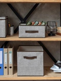 Короб для хранения складной "Лён" Handy Home модель ESH08 Фото