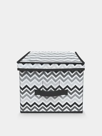 Короб для хранения складной с крышкой"Zigzag" Handy Home модель ZSH-05 Фото