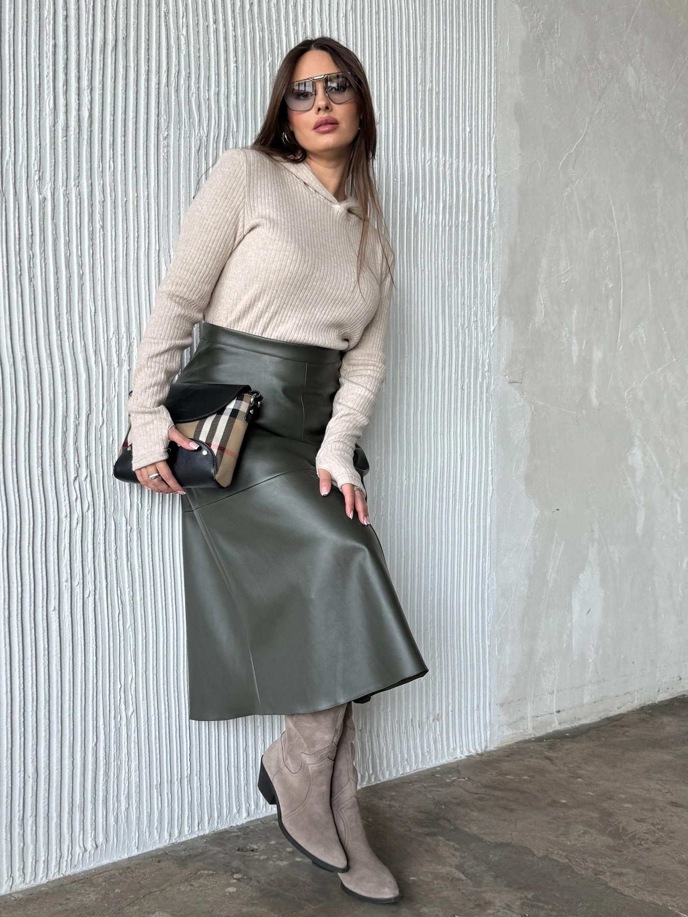 Юбки Jadone Fashion модель Spidnytsya_Rayli_zelenael Фото