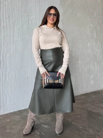 Юбки Jadone Fashion модель Spidnytsya_Rayli_zelenael Фото