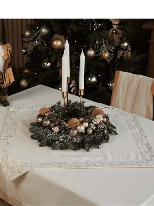 Серветка "Золоті квіти" Едельвіка модель 364-20-00 Фото