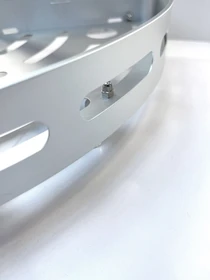 Полка двухъярусная угловая алюминиевая Homax модель EBA-3520 AL Фото