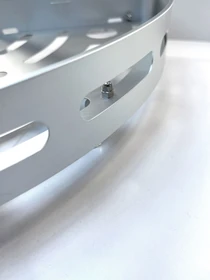 Полка трехъярусная угловая алюминиевая Homax модель EBA-3530 AL Фото