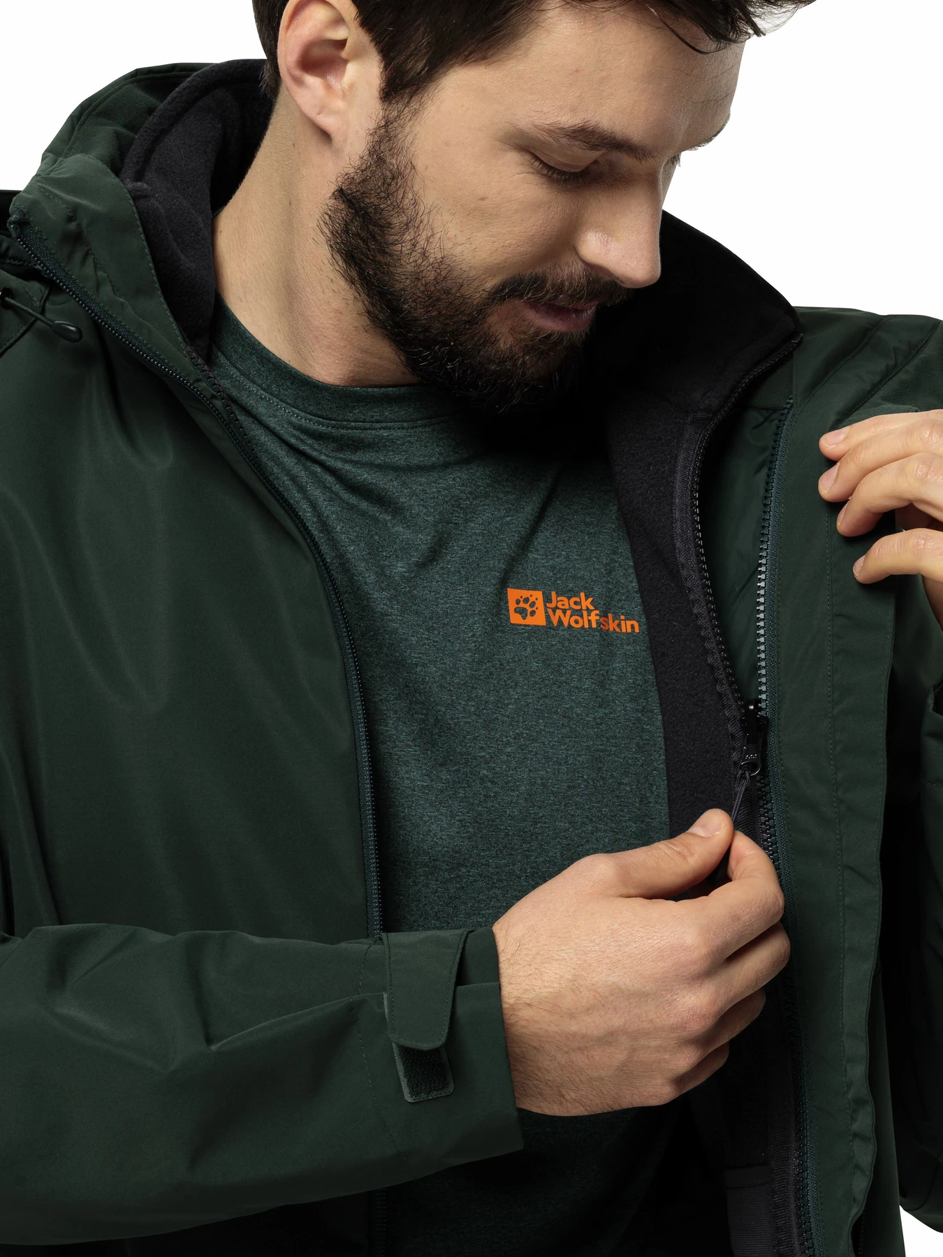Худи и свитшоты Jack Wolfskin Waldsteig модель 1711361_6000 Худи и свитшоты Jack Wolfskin Waldsteig модель 1711361_6000 Фото
