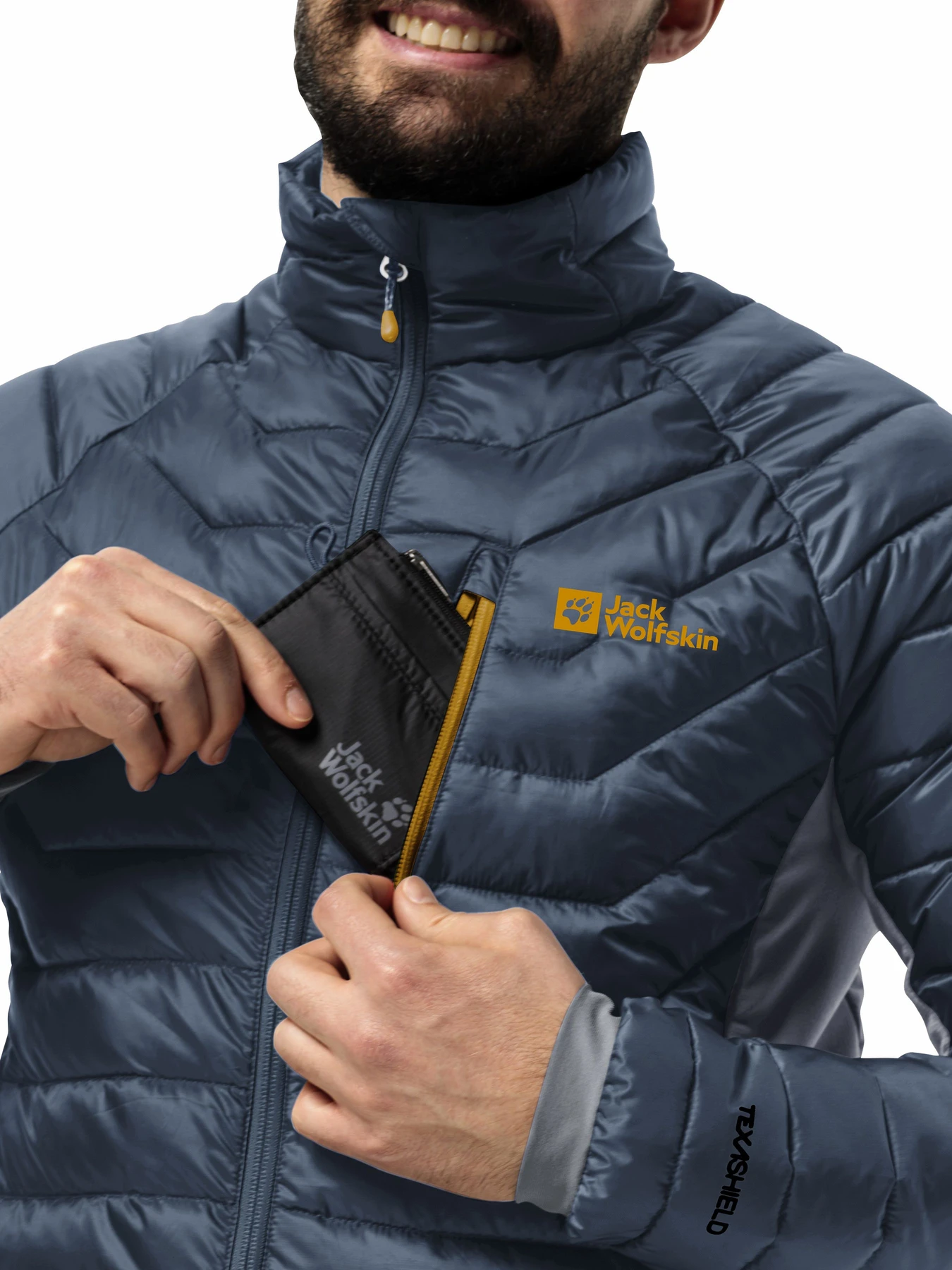 Куртки та дублянки Jack Wolfskin Routeburn модель 1206862_C0412 Фото