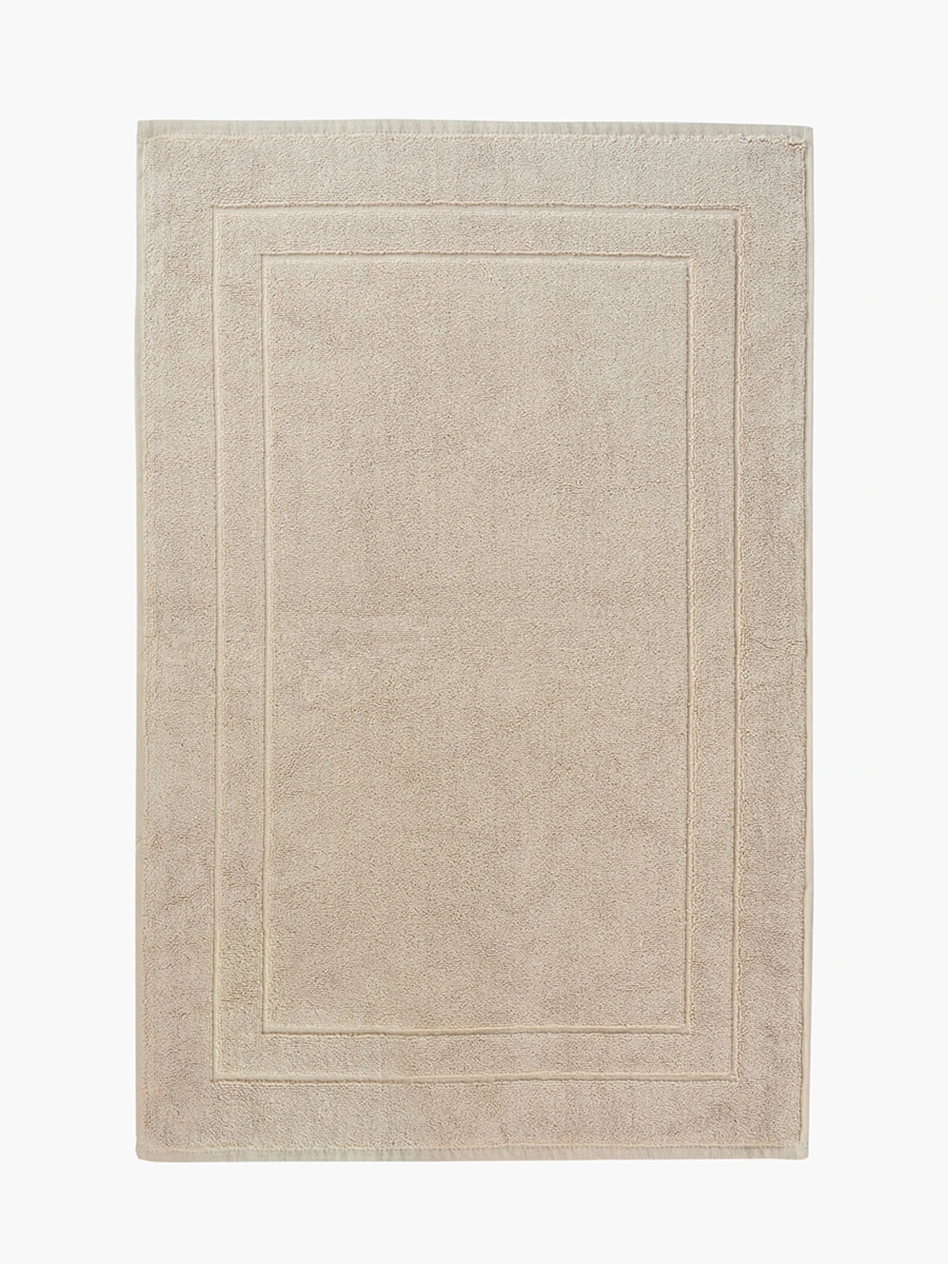 Килимок для ванної "Лагуна" бавовняний бежевий MBM HOME модель BM-01 S BEIGE Фото