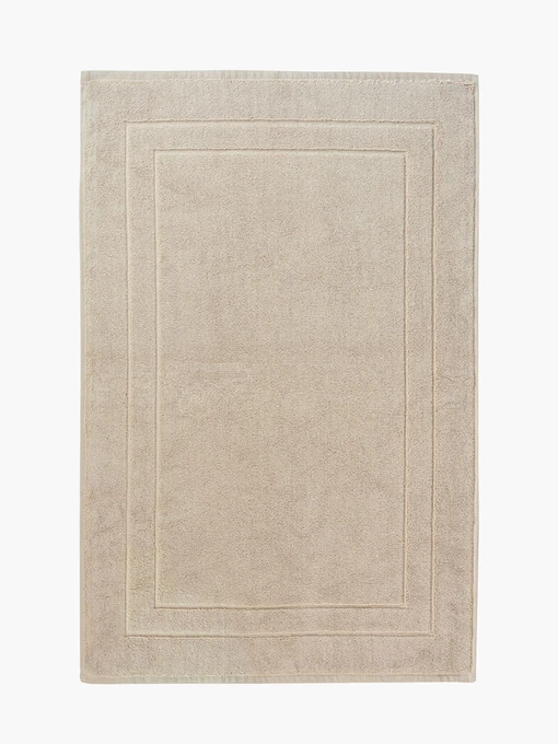Коврик для ванной "Лагуна" хлопковый бежевый MBM HOME модель BM-01 S BEIGE Фото