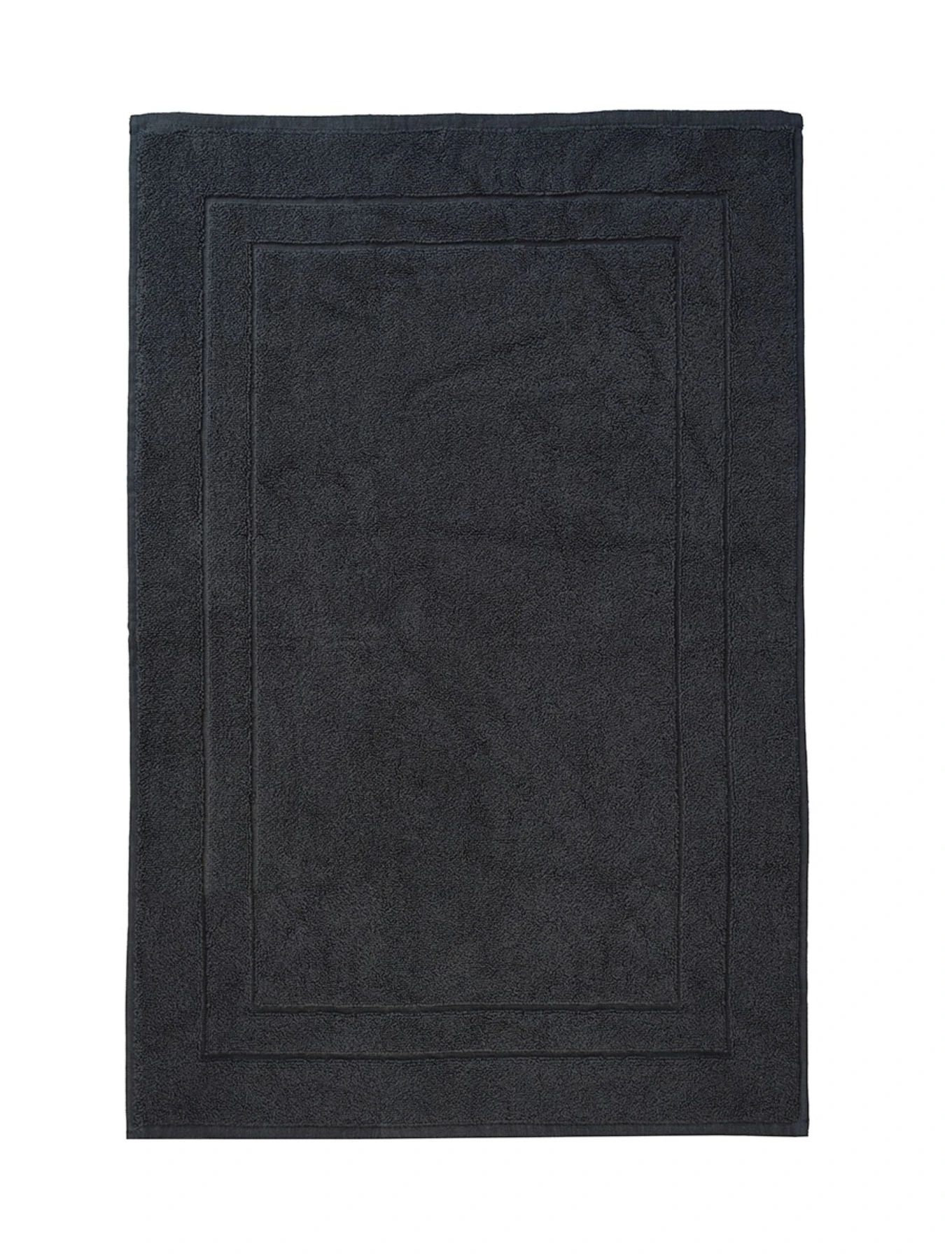 Коврик для ванной "Лагуна" хлопковый темно-серый MBM HOME модель BM-01 S DARK GRAY Фото