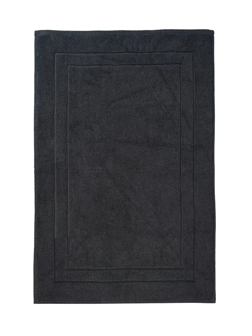 Килимок для ванної "Лагуна" бавовняний темно-сірий MBM HOME модель BM-01 S DARK GRAY Фото