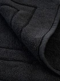 Коврик для ванной "Лагуна" хлопковый темно-серый MBM HOME модель BM-01 S DARK GRAY Фото