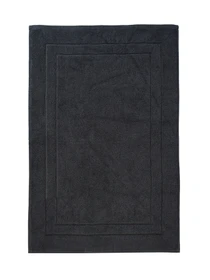 Коврик для ванной "Лагуна" хлопковый темно-серый MBM HOME модель BM-01 S DARK GRAY Фото