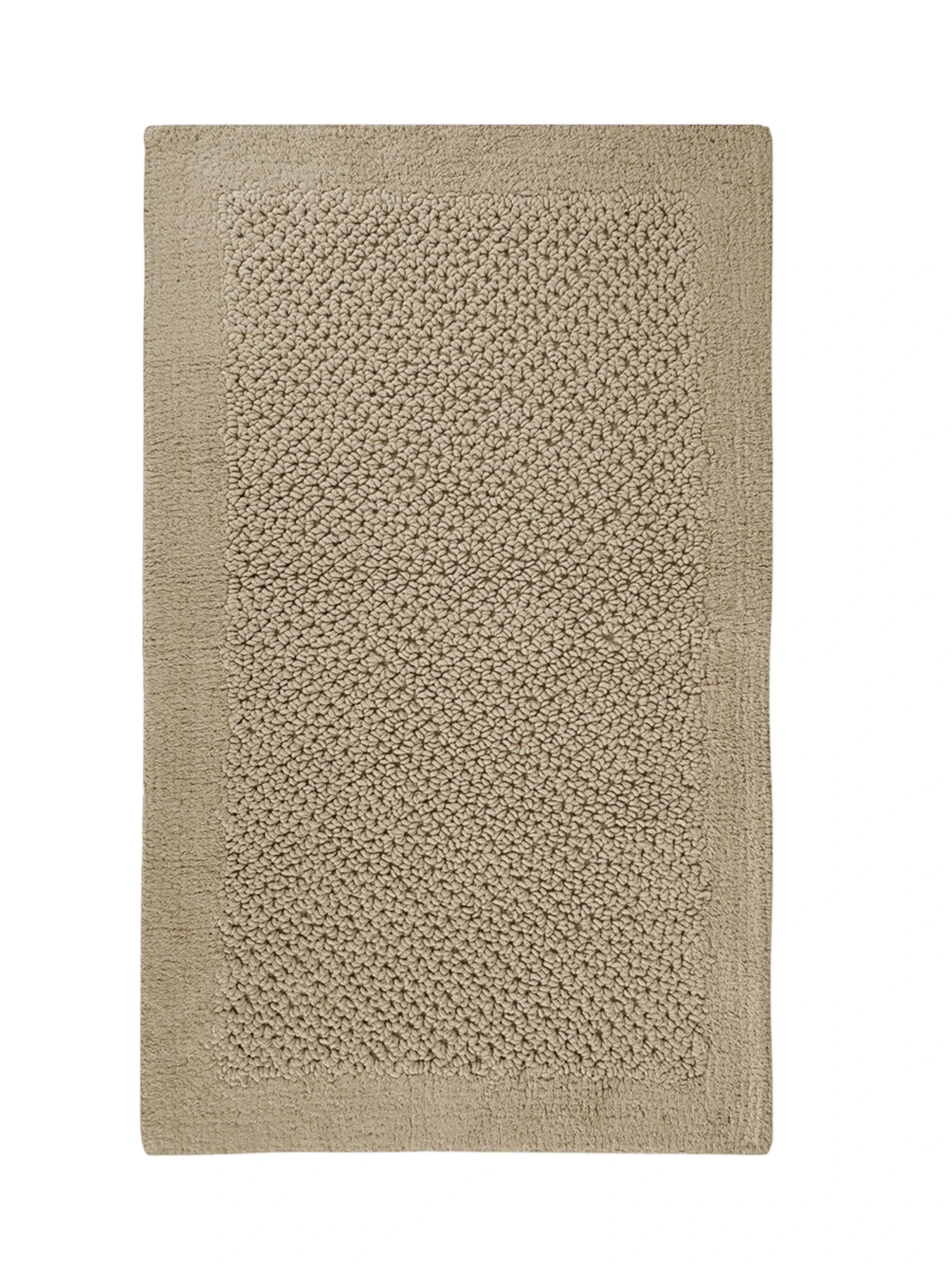 Коврик для ванной "Бухта" холодный бежевый MBM HOME модель BM-05 S COOL BEIGE Коврик для ванной "Бухта" холодный бежевый MBM HOME модель BM-05 S COOL BEIGE Фото